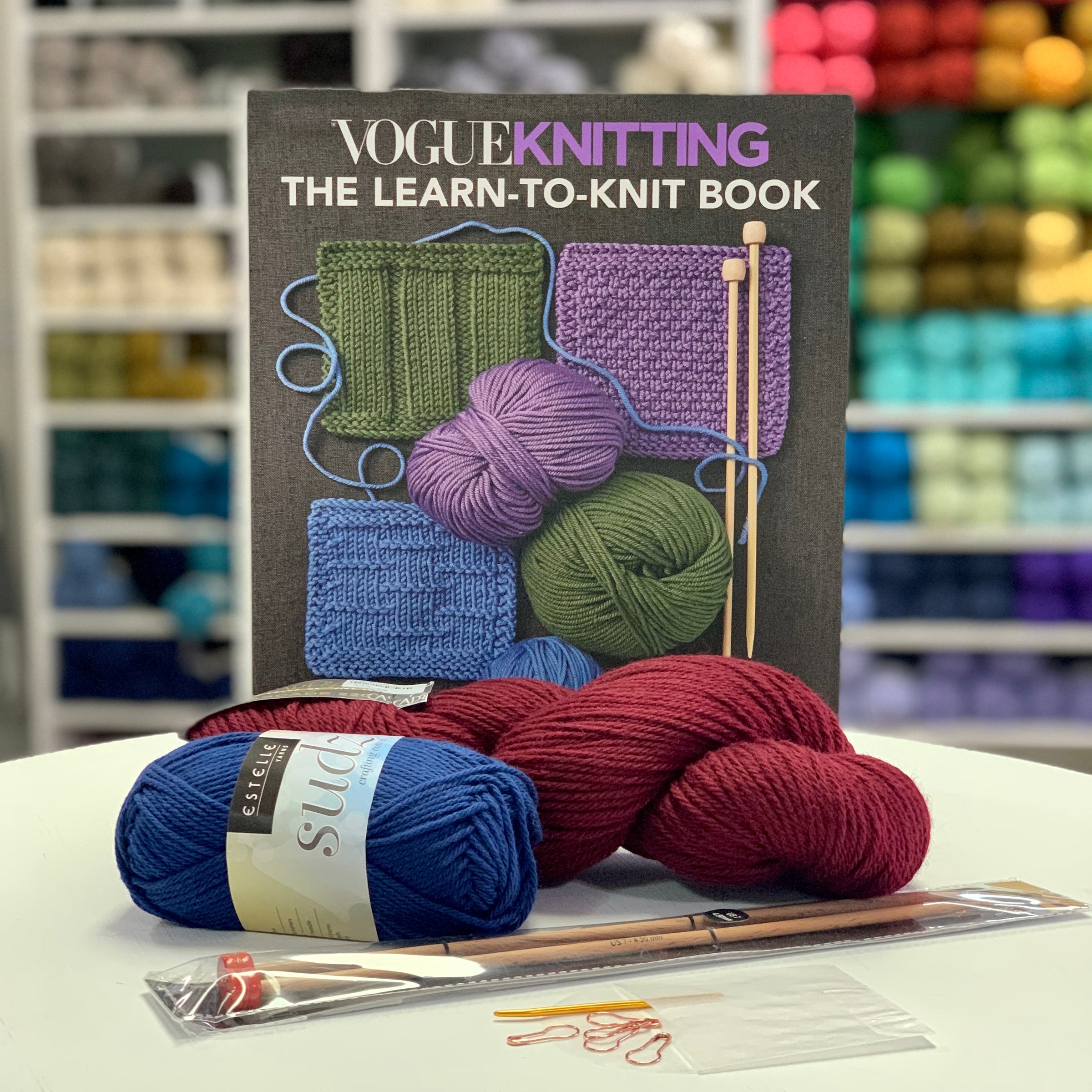 Learn to Knit for Beginners – Lesson 1, How to Knit and Purl – Jo-Creates